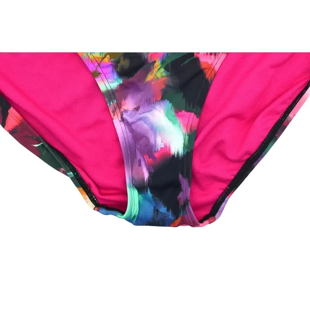Lauren Ralph Lauren Women's Printed Hipster Bikini Bottoms in Jungle Paradise